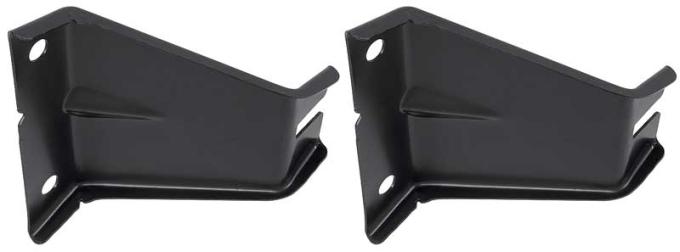 OER 1973-74 Chevy Pickup, Blazer, Suburban, Grill Mounting Bracket Set, Outer, LH & RH Sides, Pair 6271825