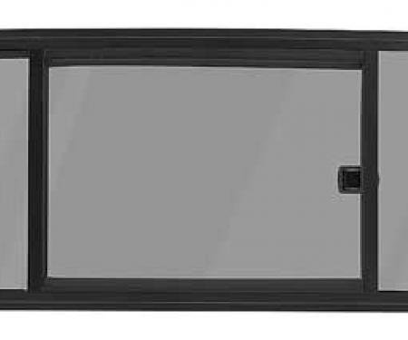 OER 1973-86 C/K, 1987-91 R/V Pickup, Sliding Rear Window, Three-Panel Design, Privacy Tint DY90007Y