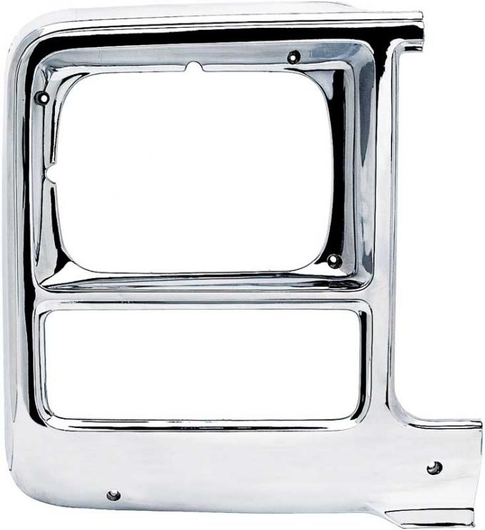 OER 1979-80 Chevrolet / GMC Truck Rectangular Headlamp Bezel - RH T70068