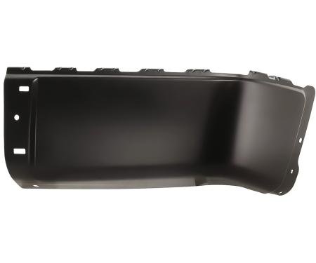 OER 2007-14 Silverado, Sierra, Bumper End Cap, Without Park Assist, Black, RH 20965925