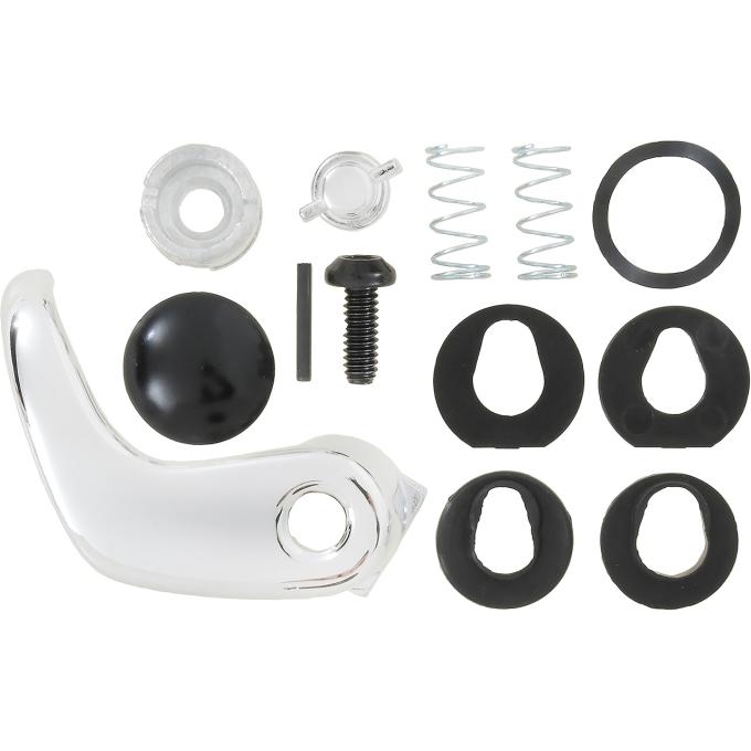 1973-91 Chevy, GMC Pickup, Blazer, Jimmy, Suburban, Vent Window Handle, Black Pin Head, RH Passenger Side