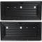 1969 Chevy, GMC Pickup, Blazer, Suburban, Interior Door Panels, ABS Plastic, Black, RH & LH, Pair
