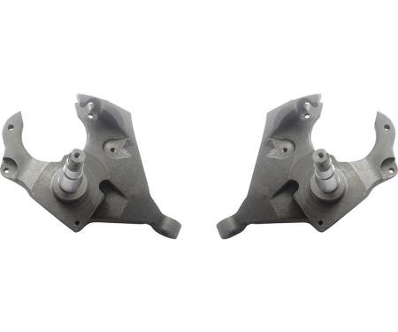 OER 1988-91 Chevy, GMC C1500, 1992-99 Blazer, Suburban, Yukon, Tahoe, Spindle Set, 4 Inch Lift, for 2WD with 5 lug 16" and Larger Wheels, For 1" Rotors, RH & LH, Pair 154933