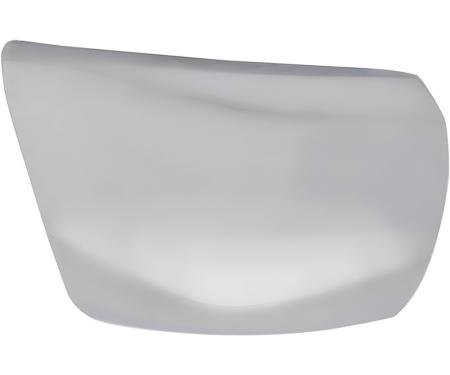 OER 2007-13 Chevrolet Silverado 1500 GMT900 Series Truck, Front Bumper End Cap, Chrome, Without Light Hole, RH 22796187