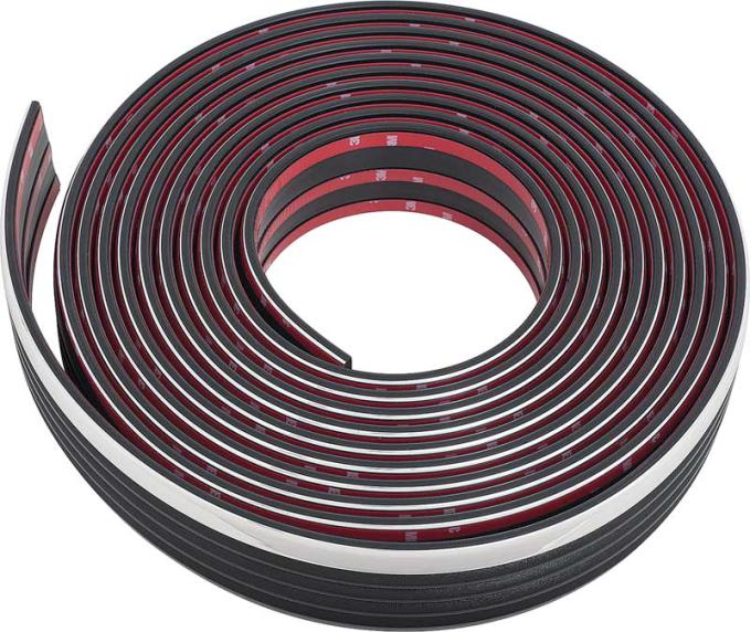 OER 1988-99 Chevy, GMC Pickup, Blazer, Jimmy, Suburban, Body Side Molding, Black & Chrome, 25' Roll 152848