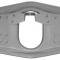 OER 1967-72 Chevrolet, GMC C10 Truck, Crossmember, Rear, Trailing Arm Mount, OE Style T677206