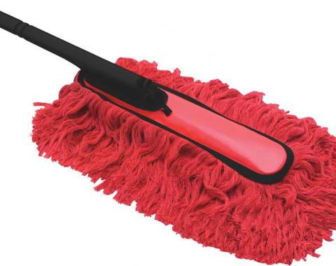 OER Large Economy Car Duster, 24" Long Overall, Mop Head 14" Long - Plastic Detachable Handle 62441