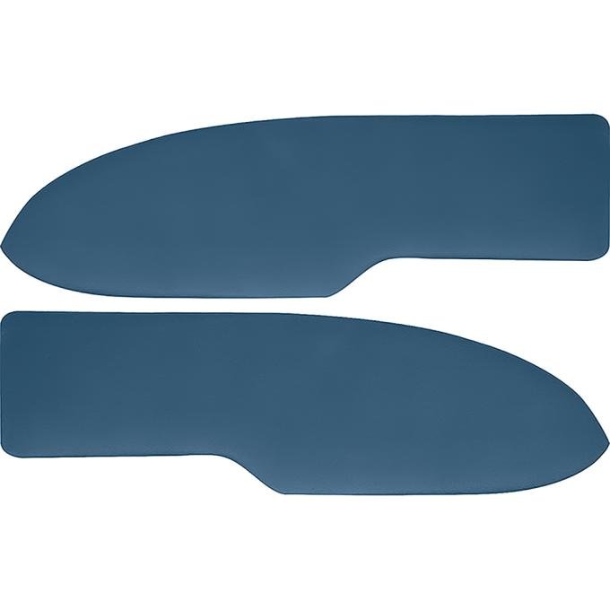 Two Panel Insert Vinyl OER 1960-63 Chevy, GMC Pickup, Door Panel Inserts, Padded Vinyl, Blue ...