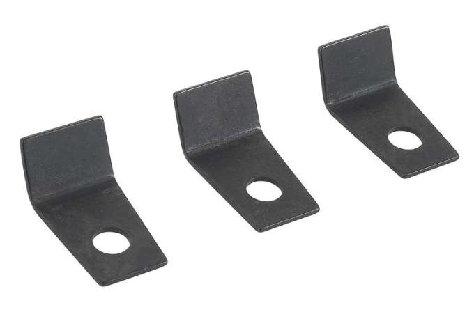 OER 1995-2001 Chevrolet, GMC Truck, Dash Pad Rattle-Stop Set, Black Oxide, 3 Piece Set A5100115