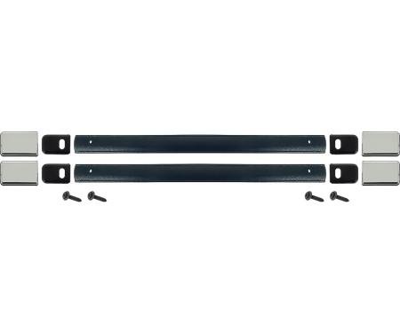 1981-91 Chevy, GMC Pickup, Blazer, Jimmy, Suburban, Door Pull Strap Set, With Hardware, RH and LH, Dark Blue