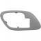 1995-2002 Chevy, GMC Pickup, SUV, Inner Door Handle Bezel, w/o Power Door Locks, Gray, LH Drivers Door
