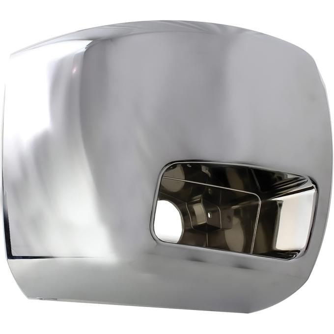 OER 2007-10 Chevrolet Silverado 2500HD, 3500, Front Bumper End Cap, Chrome, With Light Hole, RH 15839252