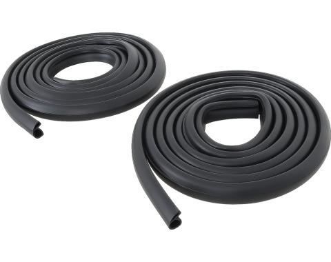 1973-79 Ford F100, F250, F350 Pickup Truck, 1978-79 Bronco, Door Weatherstrip Seals, RH and LH, Pair