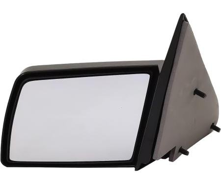 1988-98 Chevy, GMC C/K Pickup Truck, Outer Door Sport Mirror, Black, LH Driver Side