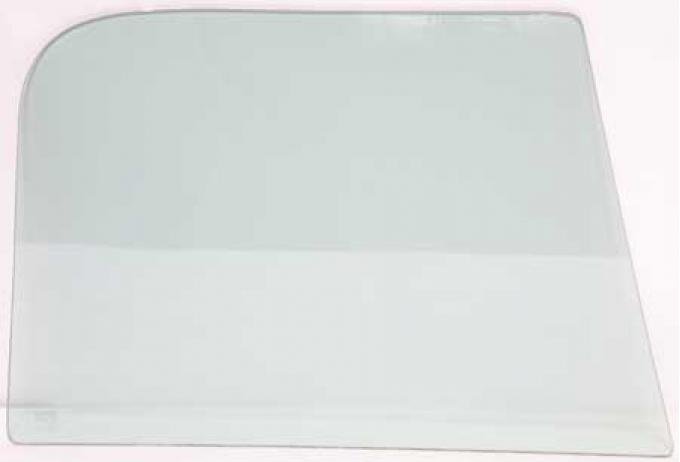 OER 1967-72 GM C/K Series Truck Front Door Glass, Tinted (Green Tint) FT6772T