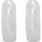 1955-58 Cameo, Suburban Carrier Pickup, Rear Chrome Bumper Guard Set, Pair