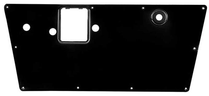 OER 1966-77 Ford Bronco, Steel Inner Door Panel, LH, Black TR23942G