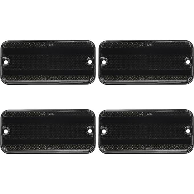 OER 1968-72 Chevrolet, GMC Pickup, Suburban, Jimmy, Marker Lamp Set, Smoked Lens, White LED 21107W