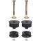 OER 1973-80 Chevy, GMC Pickup, Blazer, Jimmy, Suburban, Radiator Support Mount Bushing Kit, 4 Wheel Drive, 2 Bushings, with Hardware, 10 Piece Set T71209
