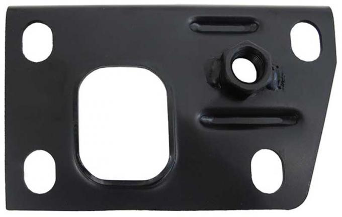 1967-80 Chevy, GMC Pickup, Blazer, Jimmy, Suburban, Hood Lock Catch Support, Striker Plate, without Inner Cable Release