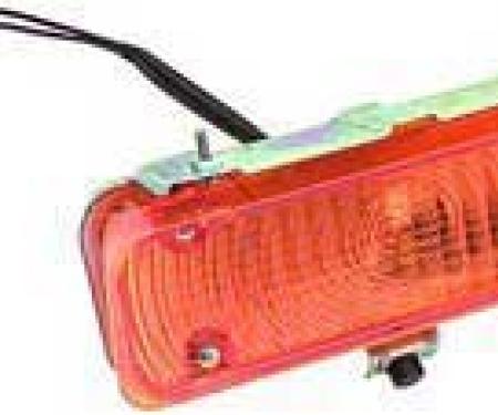 OER 1971-72 Chevrolet, GMC Truck, Park Lamp Assembly, with Amber Lens, RH, Passenger Side CX1564