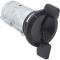 1974-99 GM Car and Truck,Steering Column Ignition Lock Cylinder, Black, With Black Generic Logo Keys