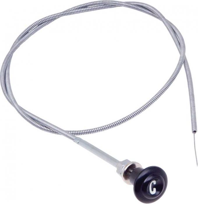 OER 1955-59 Chevrolet/GMC Truck, Choke Cable, With Black Knob 559700CB