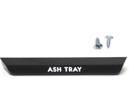 OER 1947-51 Chevrolet Truck Without AC, Cigarette Ash Tray Knob, Black With White Text "ASH TRAY" 154148
