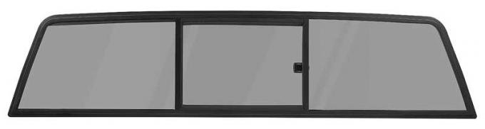 OER 1973-86 C/K, 1987-91 R/V Pickup, Sliding Rear Window, Three-Panel Design, Privacy Tint DY90007Y