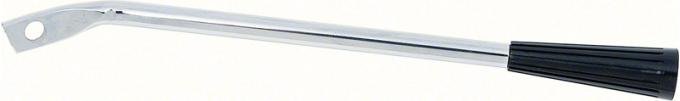 OER 1963-72 GM Turn Signal Lever With Black Fluted Knob (For Models Without Tilt Wheel) 3854303