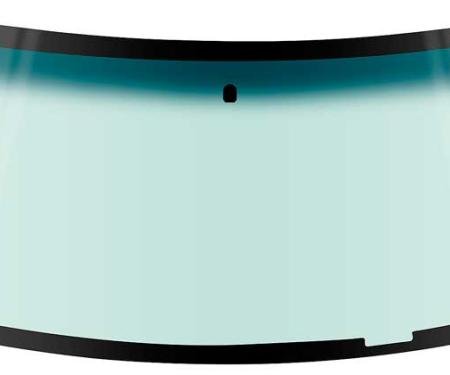 1982-92 Chevy, GMC S10, S15 Sonoma, Blazer, Jimmy, Front Windshield Glass, with Mirror Bracket, Lt Green Tint, with Blue/Green Upper Shaded Band