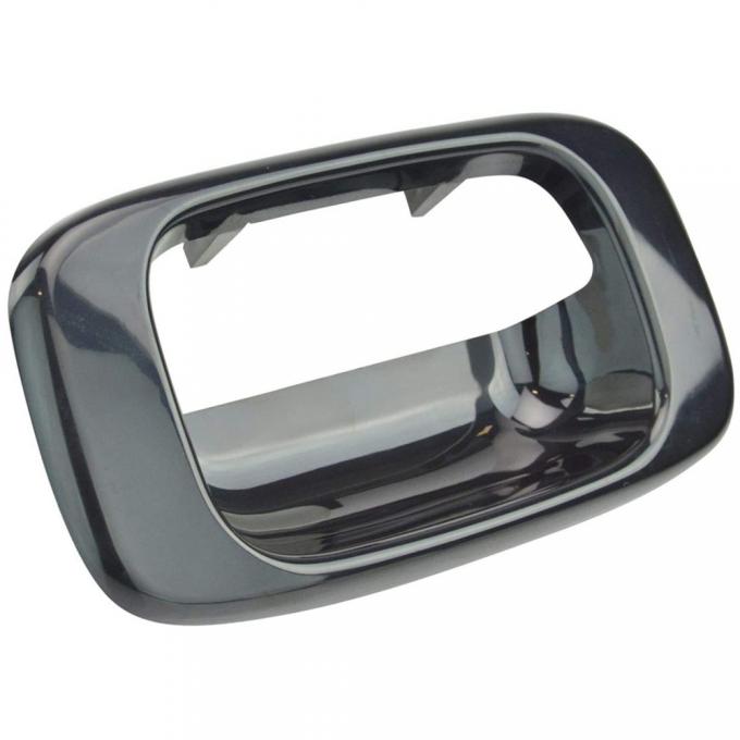 OER 1999-07 Chevrolet/GMC, Silverado/Sierra Pickup, Tailgate Handle Bezel, Smooth Finish, Black T70590B