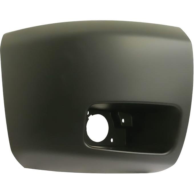 OER 2007-13 Chevrolet Silverado 1500 GMT900 Series Truck, Front Bumper End Cap, Paintable, With Light Hole, RH 15891682