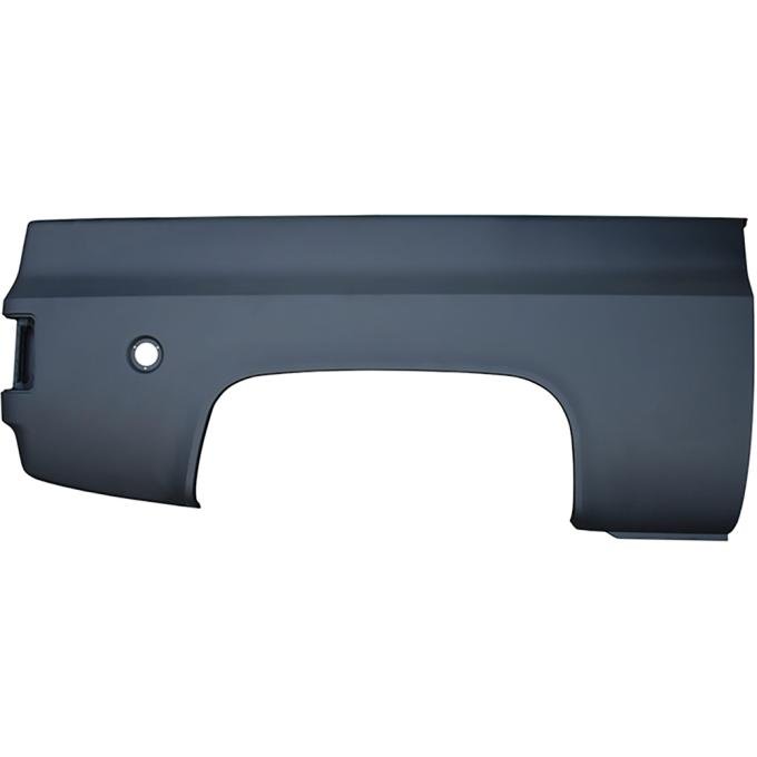 1973-75 Blazer, Jimmy, Rear Bedsde Panel, with Round Fuel Door, RH Passenger Side