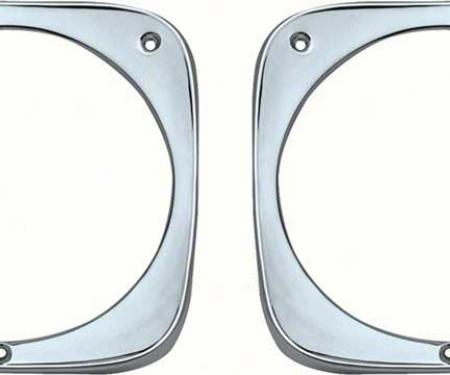 OER 1964-66 Chevrolet Truck Headlamp Bezels CX1227