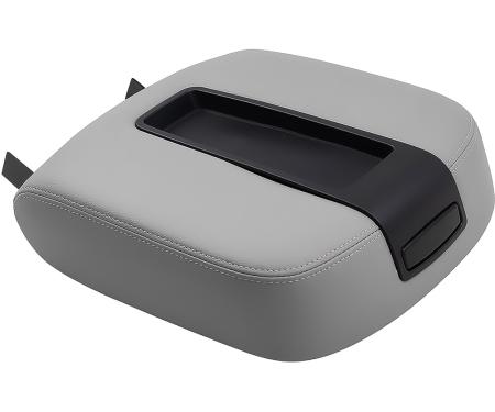 2007-14 Chevrolet Silverado, Avalanche, GMC Sierra GMT900, Tahoe, Yukon, Suburban, Without Y91, Center Console Lid, Light Gray