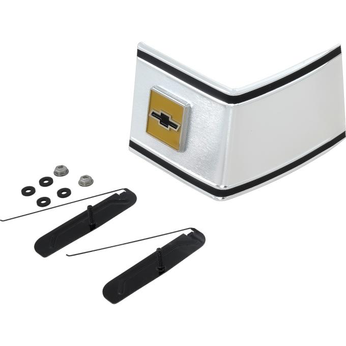 OER 1973-80 Chevrolet Pickup Truck, Cab Corner Molding, LH Driver Side 153424