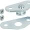 1966-73 Ford, Linclon, Mercury, Door Striker Plate and Shim Set, Date Coded 11-67, Oval Shaped Catch
