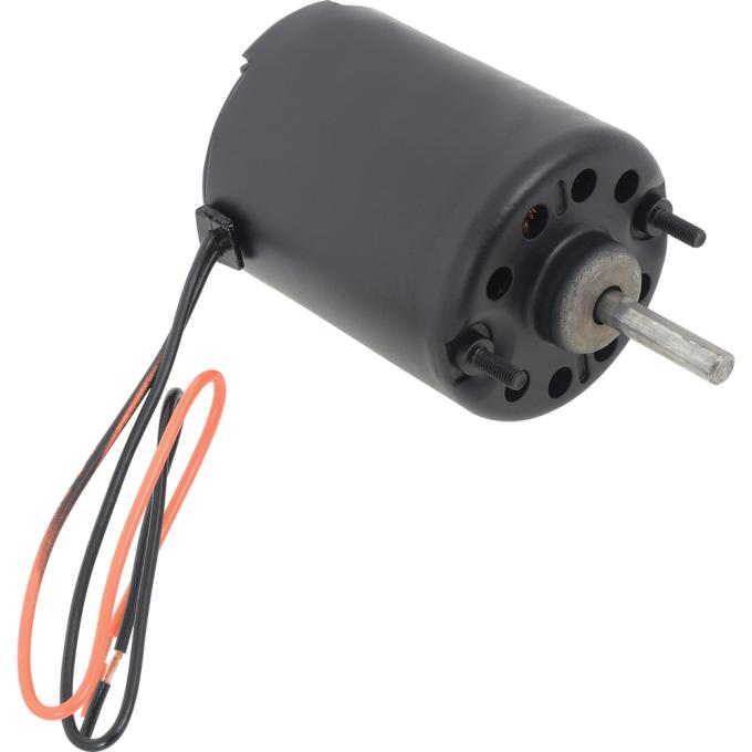 1963-81 AMC, Chrysler, Dodge, Ford, Mercury, Heater Blower Motor, Single Shaft, Non-Flange Type,Vented, Without Wheel