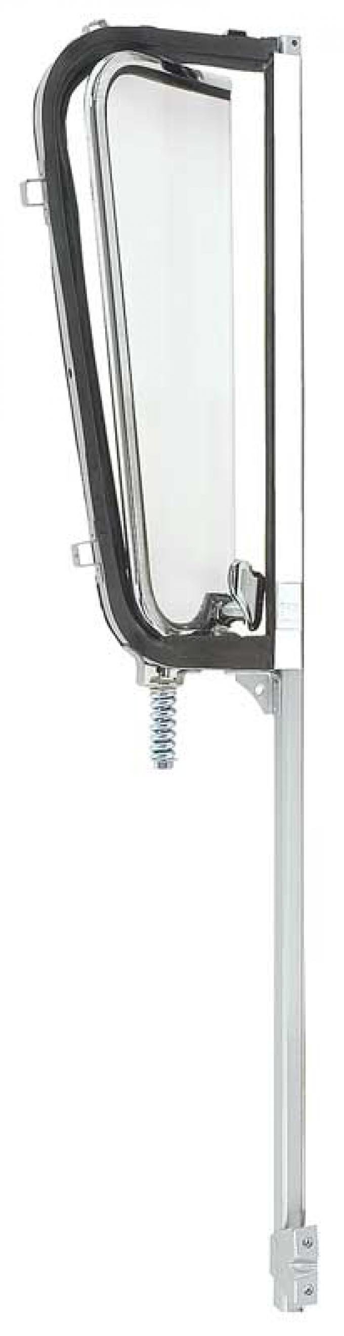 1960-1963 Chevrolet, GMC Truck, Vent Window Assembly, Chrome Frame, Clear Glass, RH