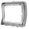 1978-79 Ford F-Series Truck/Bronco, Rectangular Headlight Door, Chrome, RH Passenger Side