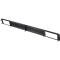 1973-80 Chevy, GMC C10, Blazer, Jimmy, Suburban, Dash Trim Plate Molding, with AC, Black with Silver Accent