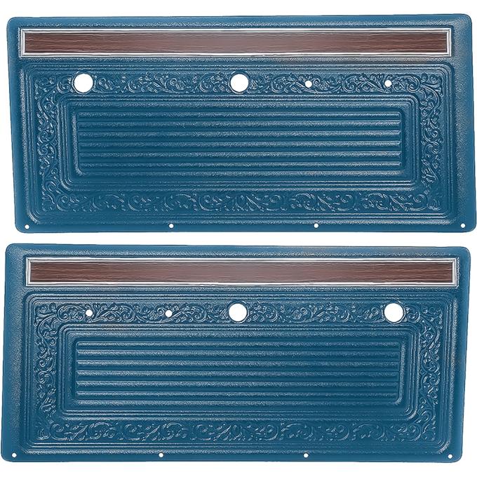 OER 1970-71 Chevrolet/GMC Truck, ABS Door Panels, Blue PA202208