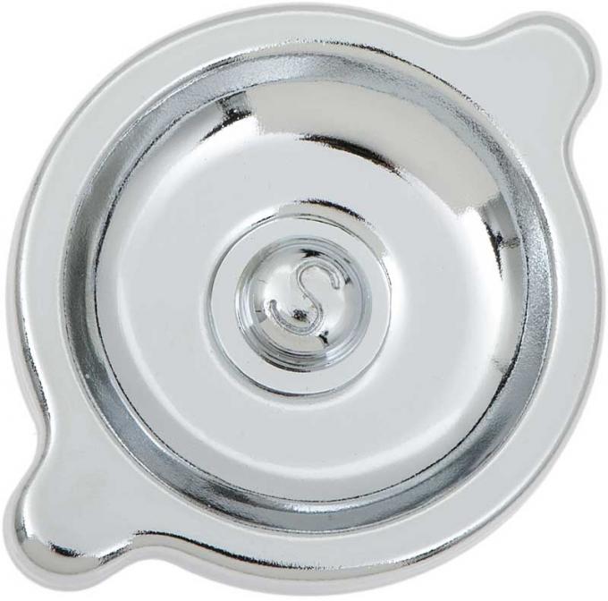 OER 1964-81 Chevrolet V8 Chrome Oil Filler Cap with "S" Marking 3851736