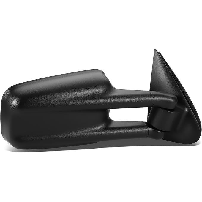 OER 1999-07 Chevrolet/GMC Silverado, Sierra, 2000-06 SUV, Manual Towing Mirror, Camper Style, Without Wide Angle Glass, Textured Black Finish, RH T307052