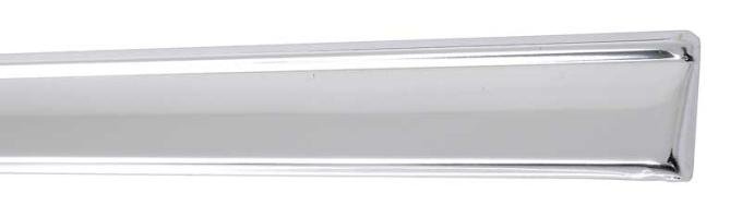 1967-72 Chevrolet, GMC Pickup Truck, Lower Tail Gate Molding, Stamped Aluminum