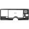 OER 1988-94 Chevy, GMC Pickup, 1992-94 Blazer, Tahoe, Yukon, Suburban, Instrument Panel Dash Bezel, Black, with Air Conditioning 15956796