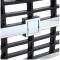 1989-91 Chevy Pickup, Blazer, Suburban, Front Grill, Chrome, Dual Headlamps, with Emblem Pad