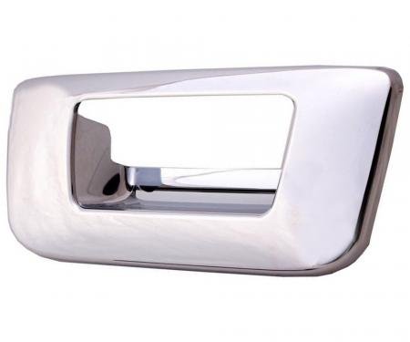 OER 2007-13 Chevrolet, GMC Truck, Tail Gate Handle Bezel, Without Key Hole, Without Camera Hole, Chrome T76059C