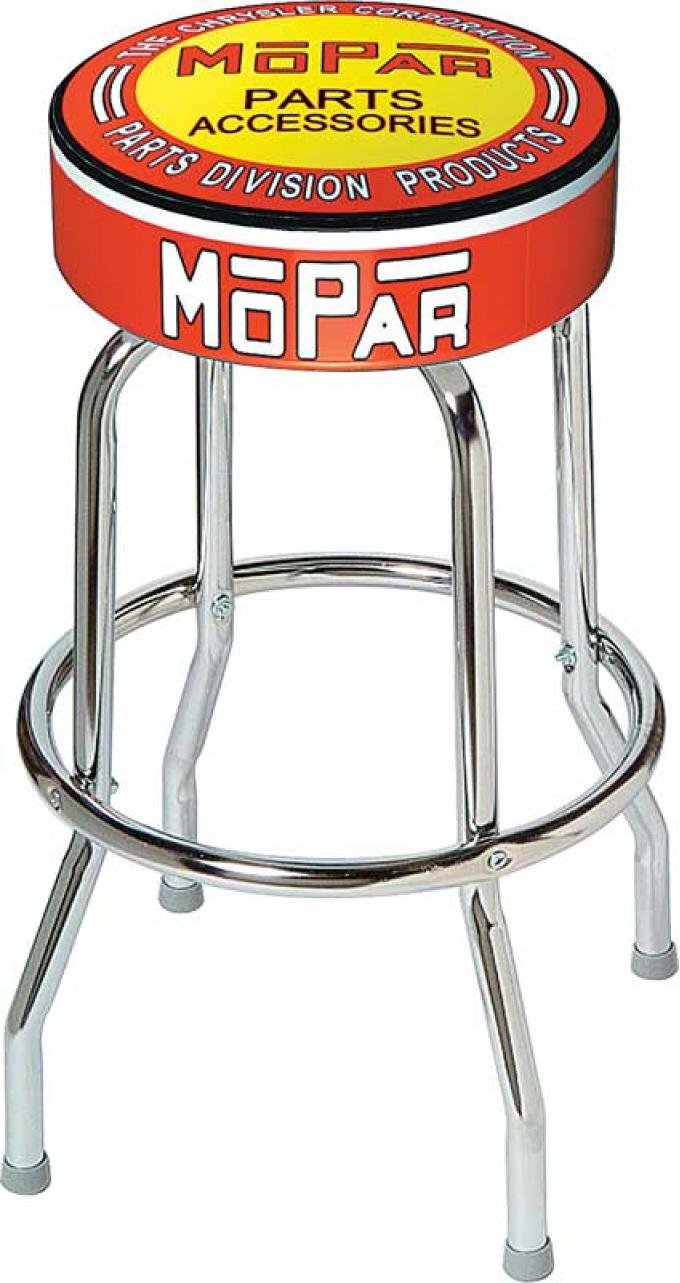 1948-53 Mopar Parts and Accessories, Counter Stool, Orange/Yellow